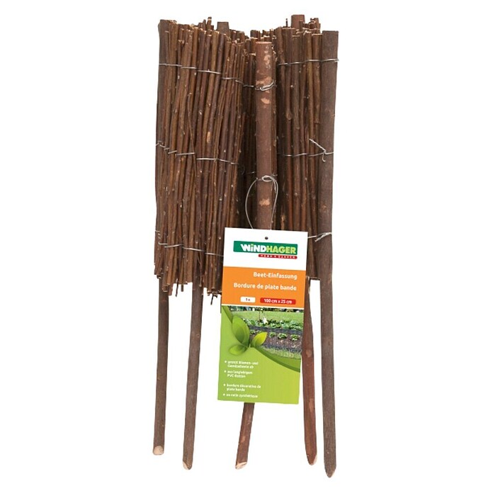 Windhager Ograda za gredice (Vrba, 100 x 35 cm)