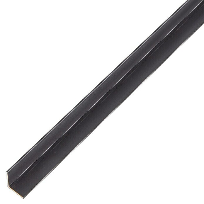 Kantoflex Perfil angular (1.000 x 10 x 10 mm, Espesor: 1 mm, Negro) | BAUHAUS