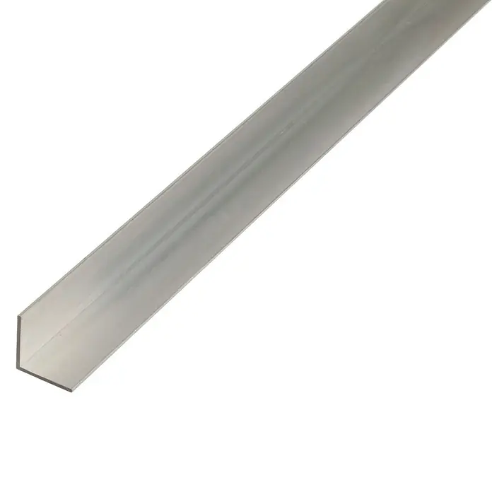 Kantoflex Winkelprofil - L x B x H: 2.000 x 10 x 10 mm, Stärke: 1 mm, Aluminium, Silber, Unbehandelt - Winkelprofil aus Aluminium. Vielseitiges und robustes Material für Konstruktionen und Verkleidungen. Ideal für Heimwerker und Profis.