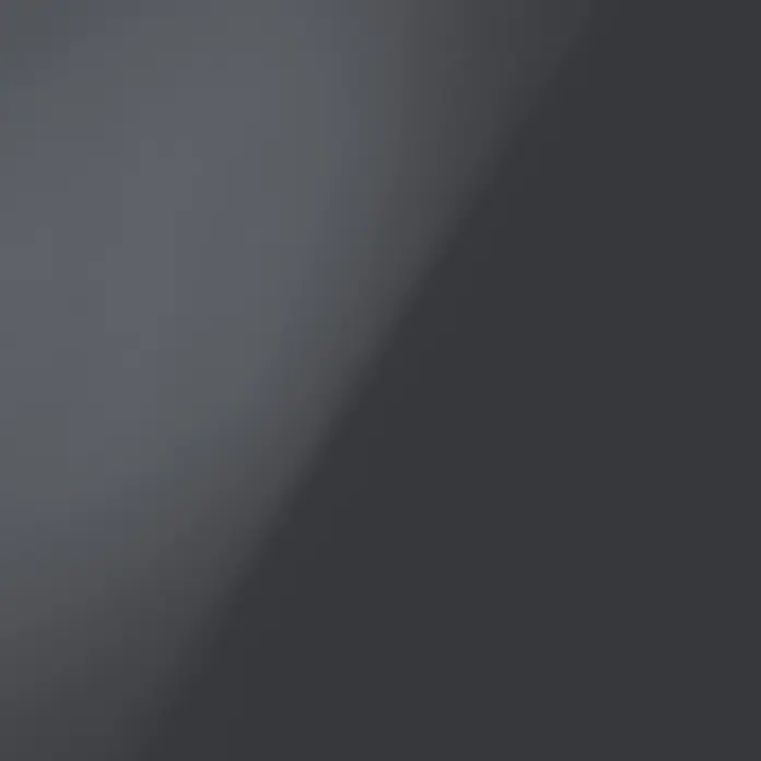 Kantoflex Glattblech - L x B: 1.000 x 120 mm, Beschichtet, Stärke: 0,8 mm, Aluminium - Elegante, glänzende Oberfläche in dunklem Anthrazit. Die Spiegelung des Lichts verleiht Tiefe und Raffinesse.
