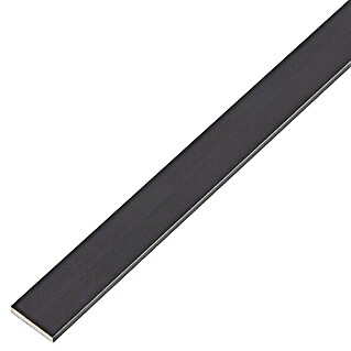 Kantoflex Perfil plano (An x L: 15 x 1.000 mm, Espesor: 2 mm, Aluminio, Negro)