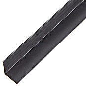 Kantoflex Perfil angular (1.000 x 20 x 20 mm, Espesor: 1 mm, Negro) | BAUHAUS