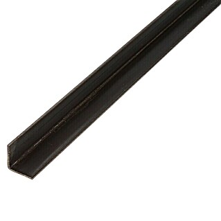 Kantoflex Perfil angular (L x An x Al: 1.000 x 25 x 25 mm, Espesor: 3 mm, Acero laminado en frío, Negro)