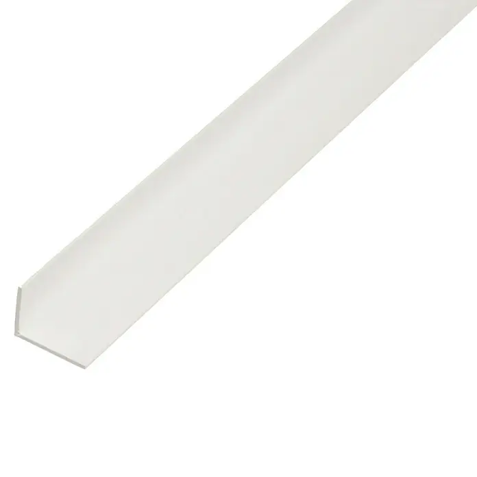 Kantoflex Winkelprofil Eco - 2.000 x 30 x 20 mm, Stärke: 1 mm, Kunststoff, Weiß - Weißes PVC-Winkelprofil für den Innenbereich, ideal als Kantenschutz und zur dekorativen Gestaltung.