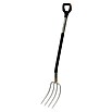 Fiskars Ergonomic Dunggabel (Arbeitsbreite: 22 cm, Anzahl Zinken: 4, Ergonomischer Stiel) | BAUHAUS