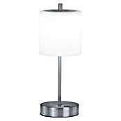 FHL easy Akku-Tischleuchte RIVA (2 W, L x B x H: 13 x 13 x 34,5 cm, Nickel/Weiß, Mehrfarbig) | BAUHAUS