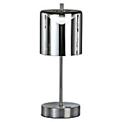 FHL easy Akku-Tischleuchte RIVA (2 W, L x B x H: 13 x 13 x 34,5 cm, Nickel/Rauchfarben, Mehrfarbig) | BAUHAUS