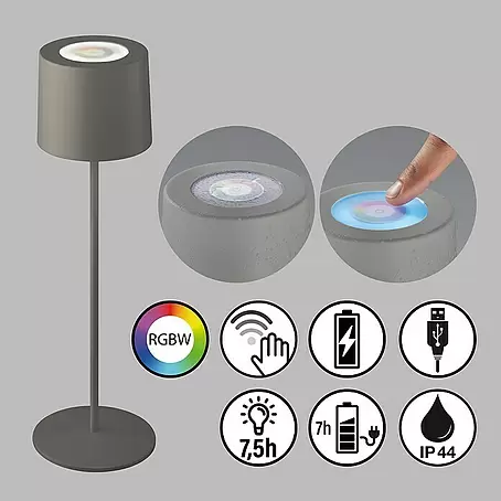 SCHÖNER WOHNEN-Kollektion  Akku-Tischleuchte SUN