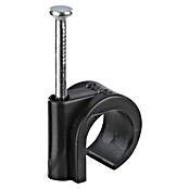 Q-Link Buisclip (20 st., Zwart) | BAUHAUS