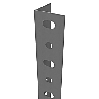 Simonrack Simonclassic Perfil angular (L x An x Al: 250 x 3,5 x 3,5 cm, Metal, Gris)