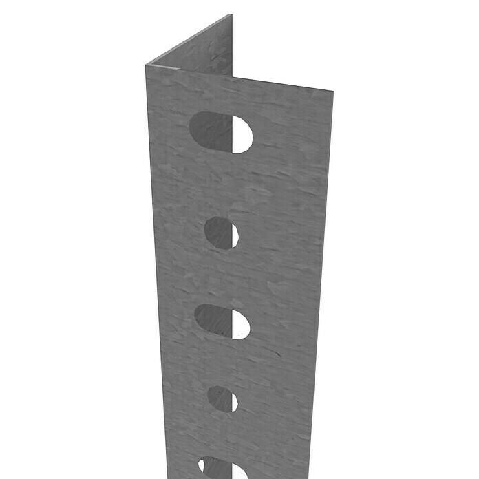 Simonrack Simonclassic Perfil angular galvanizado (L x An x Al: 250 x 3,9 x 3,9 cm, Metal, Plateado)