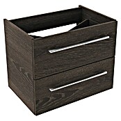 Camargue Stella Badmöbel-Set G62E22 (Gesamtbreite Badmöbel: 60 cm, Eiche Maron, Matt, 3 -tlg.) | BAUHAUS