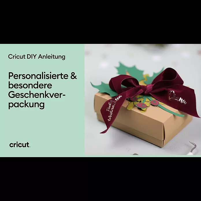 Cricut Maker Schneideplotter Maker 3 - Blau, Bluetooth, Schnittbreite: 29,7 cm, Schnittlänge: 3,6 m - Personalisierte Geschenkverpackung mit Cricut