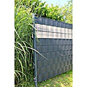 Videx Garden Sichtschutzstreifen (Anthrazit, 35 m x 19 cm, PVC)