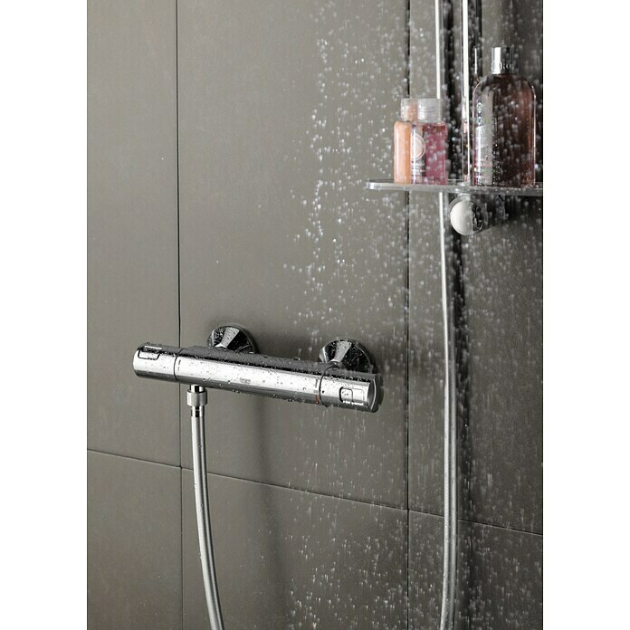 Grohe Grifo termostático de ducha Precision Joy (Cromo, Brillante