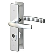 Veilig Deurbeslag 2200 kruk/kruk PC72 (Beveiligings-deurbeslagset, Aluminium, F1) | BAUHAUS