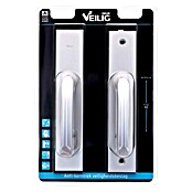 Veilig Deurbeslag 2200 kruk/kruk PC92 (Beveiligings-deurbeslagset, Aluminium, F1) | BAUHAUS