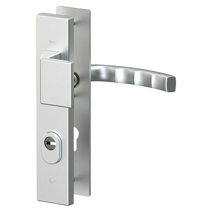 Veilig Deurbeslag 2300 greep/kruk PC92 (Beveiligings-deurbeslagset, Aluminium, F1) | BAUHAUS