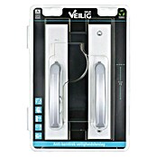 Veilig Deurbeslag 2200 kruk/kruk PC72 (Beveiligings-deurbeslagset, Aluminium, F1) | BAUHAUS