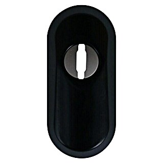Veilig Veiligheidsrozet 16 mm (Zwart, Dikte schild/rozet: 16 mm)