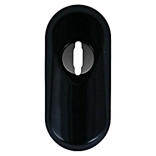 Veilig Veiligheidsrozet 12 mm (Zwart, Dikte schild/rozet: 12 mm)