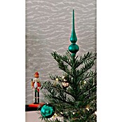 Christbaumspitze (Länge: 6,2 cm, Blaugrün matt) | BAUHAUS