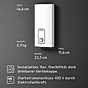 Stiebel Eltron Durchlauferhitzer ST Trend (18/21/24 kW, Elektronisch, Druckfest) | BAUHAUS