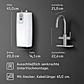 Stiebel Eltron Heißwassersystem HOT 2.6 N Premium + 3in1 c (Durchflussmenge: 2,5 l/min, Bis 95 °C, Verchromt) | BAUHAUS