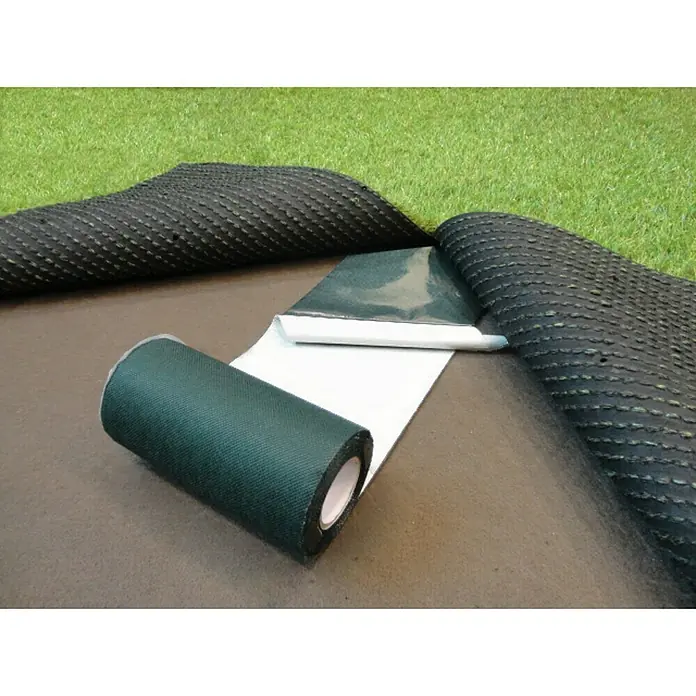 Nortene Film adhesivo Tapefix - Verde, L x An: 10 x 0,15 m - Cinta de unión de césped artificial para una unión fácil y duradera de paneles, asegurando un aspecto uniforme en el jardín.