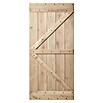 Kornik Holzschiebetür Loft (96 x 206 cm, Eiche) | BAUHAUS