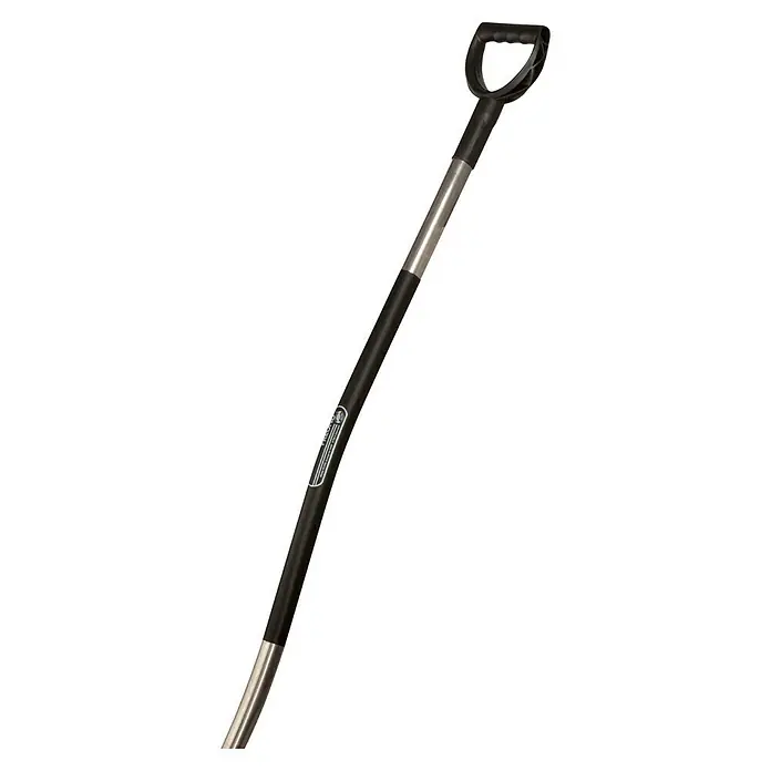 Freund Victoria Schneeschieber - Breite: 53 cm, Ergostiel, Material Stiel: Aluminium - Spaten mit D-Griff und Metallschaft, ideal für Gartenarbeit und Landschaftsbau, robust und langlebig.