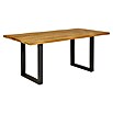Sunfun Garten-Tischplatte (L x B: 180 x 90 cm, Teakholz, Baumkante) | BAUHAUS