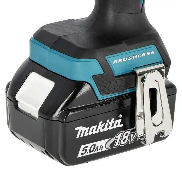 Makita LXT 18V Akku-Bohrschrauber DDF486RTJ18 V, 2 Akkus, 5 Ah, 130 Nm Detail Shot