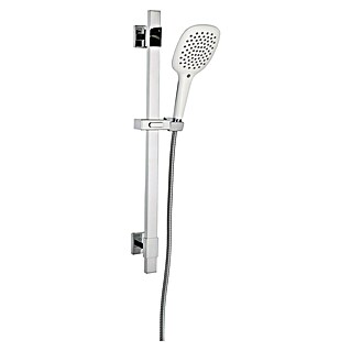 Mixomat Doucheset met handdouche Gulfoss (Chroom/wit)