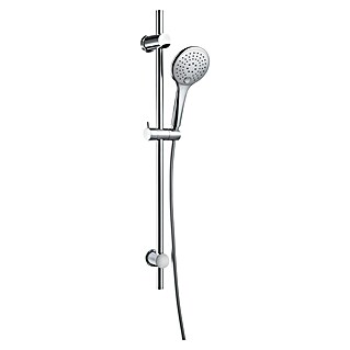 Camargue Brausegarnitur Kjos (Art Strahl: Kraftvoller Duschregen, Sanfter Duschregen mit luftsprudeltem Duschregen, Massagestrahl, Chrom)