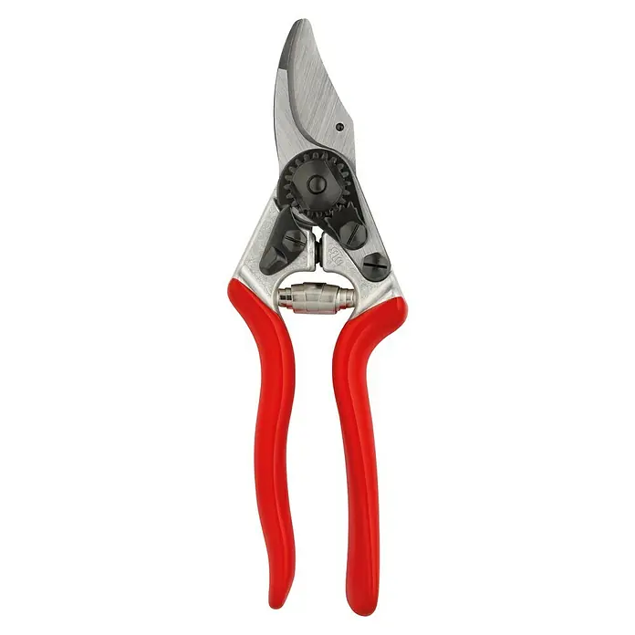 Felco Gartenschere 6 - Max. Aststärke: 20 mm - Hochwertige Gartenschere mit roten Griffen für präzise Schnitte. Ideal für den Garten.