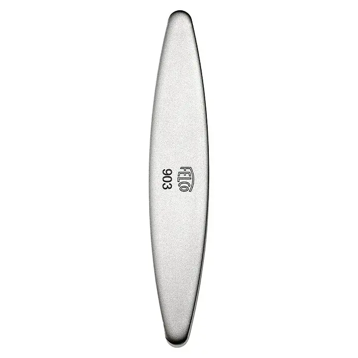 Felco Schleifstein 903 - Länge: 10 cm - Abbildung einer Felco 903 Klinge, ideal für präzise Schnitte und den Austausch beschädigter Teile. Hochwertiges Zubehör für Ihre Gartengeräte.