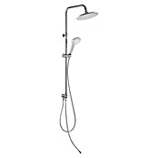 Mixomat Hoofddoucheset Langfoss (Met omzetter, In hoogte verstelbaar: 80 - 130 cm, Verchroomd)