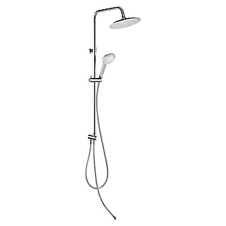 Mixomat Douchesysteem Langfoss (Gatafstand: 70 cm, Aantal straalsoorten: 3 st., Chroom)