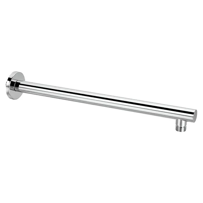Camargue Brausearm Dimcay - Länge: 40 cm, ½″, Rund - Glänzender, verchromter Duscharm zur Wandmontage für ein modernes Badezimmerdesign.