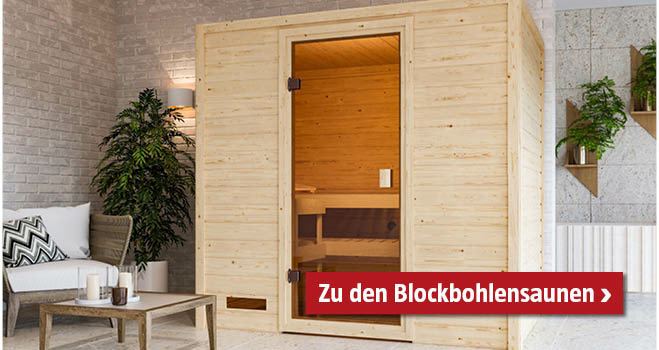 Blockbohlensaunen