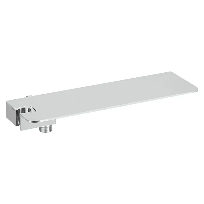 Camargue Duschablage Labe - Breite: 30 cm, Chrom - Ein schlichtes, silbernes Waschbeckenarmatur mit flachem Auslauf. Der minimalistische Wasserhahn besticht durch sein modernes Design und hochwertige Verarbeitung.
