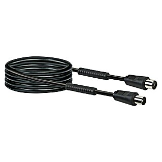 Schwaiger Priključni kabel za antenu (3 m, 90 dB, IEC utikač, IEC utičnica)