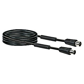 Schwaiger Priključni kabel za antenu (1,5 m, 90 dB, IEC utikač, IEC utičnica)