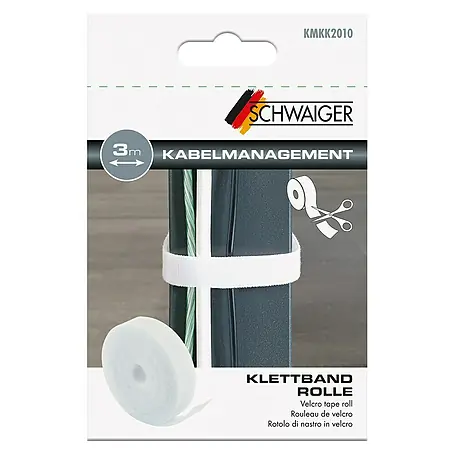 Schwaiger Klettband Rolle