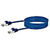 Schwaiger Netzwerk-Kabel CAT 8 (S/FTP) (Länge: 2 m, Blau, RJ45-Stecker, Bis zu 40 Gbit/s) | BAUHAUS