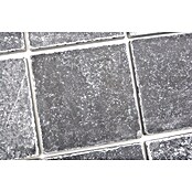 Antikmarmor Nero (10 x 10 cm, Schwarz, Matt)