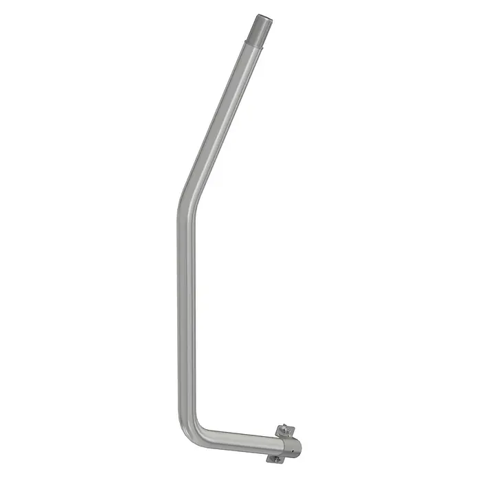 Krause Stabilo Handlauf - Passend für: Podestleiter 3-/4-stufig links und rechts - Antennenmast aus Metall mit einer Halterung zur Befestigung an einer Wand oder einem Mast. Er ist robust und langlebig.