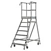 Krause Stabilo Podestleiter (Arbeitshöhe: 3,65 m, Anzahl Tritte: 7 Stk., Aluminium) | BAUHAUS