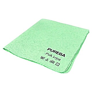 Krpa za čišćenje od mikrovlakana Pureba (Mikrovlakna, D x Š: 38 x 36 cm, Zelena)